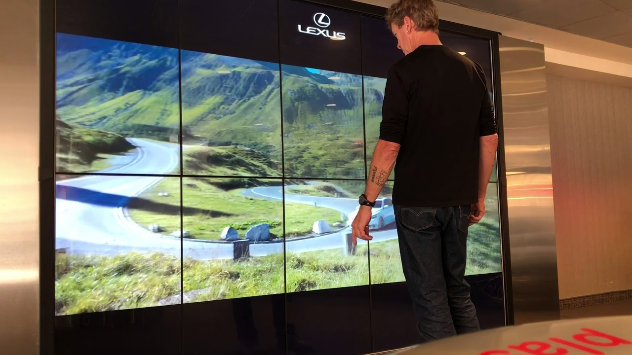 Interactive Video Wall